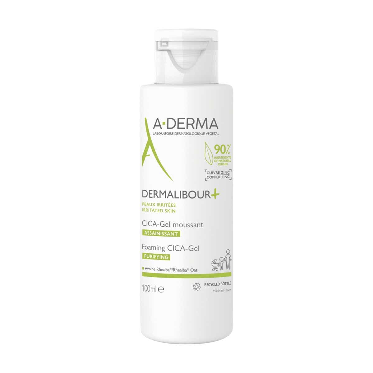A DERMA DERMALIBOUR CICA GEL MOUSSANT 100ML
