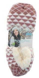 AIR PLUS ALOE CABIN CHAUSSONS HYDRATANTS DIAMOND MAUVE POINTURE 36 41 1 PAIRE