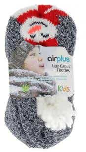 AIR PLUS KIDS ALOE CABIN CHAUSSONS HYDRATANTS BONHOMME DE NEIGE POINTURE 26 31 1 PAIRE