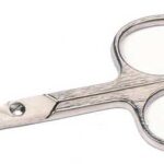 ALTESSE CISEAUX A ONGLES PROFESSIONNELS COURBES EN ACIER BRILLANT COURBES 9 5CM
