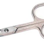 ALTESSE CISEAUX A ONGLES PROFESSIONNELS DROITS EN ACIER BRILLANT 9 5CM