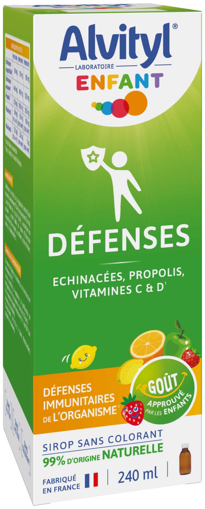 ALVITYL ALVITYL DEFENSES SIROP 240ML