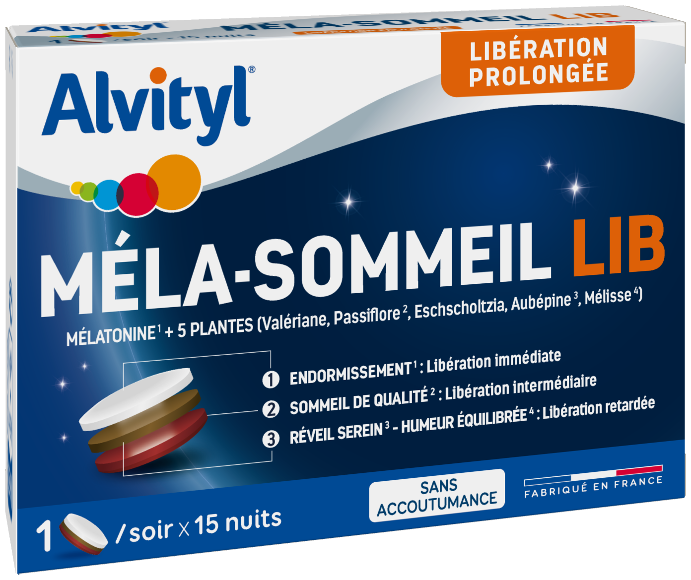 ALVITYL MELA SOMMEIL LIB 15 COMPRIMES