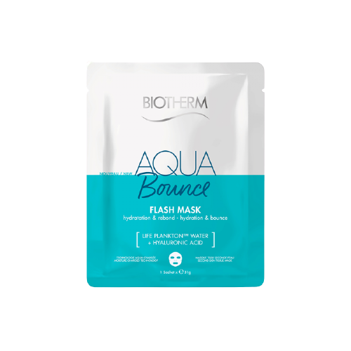 AQUA BOUNCE MASQUE EN TISSU CONCENTRE EN ACIDE HYALURONIQUE PEAUX MATURES 31G