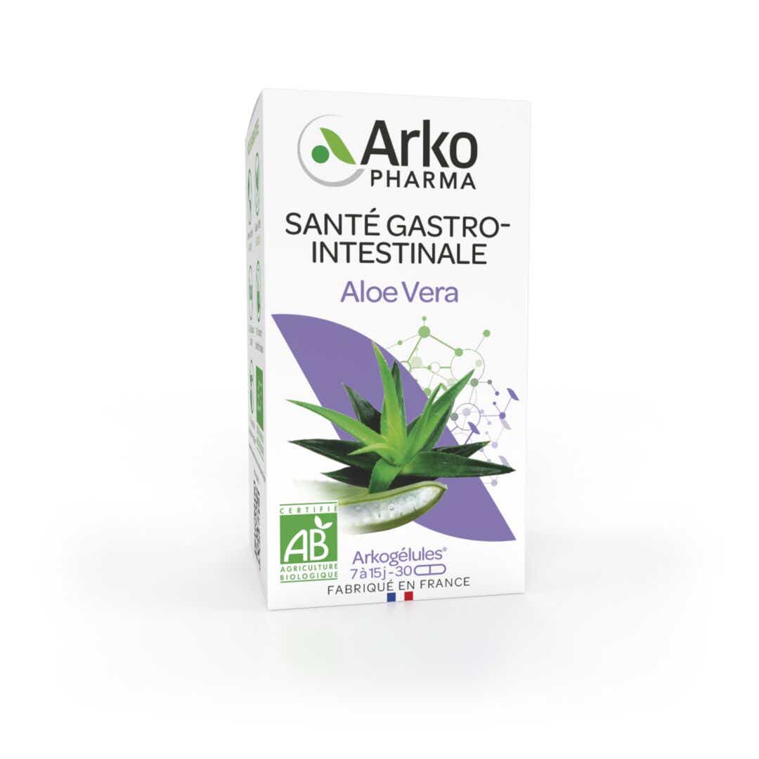 ARKOGELULES ALOE VERA BIO 30 GELULES