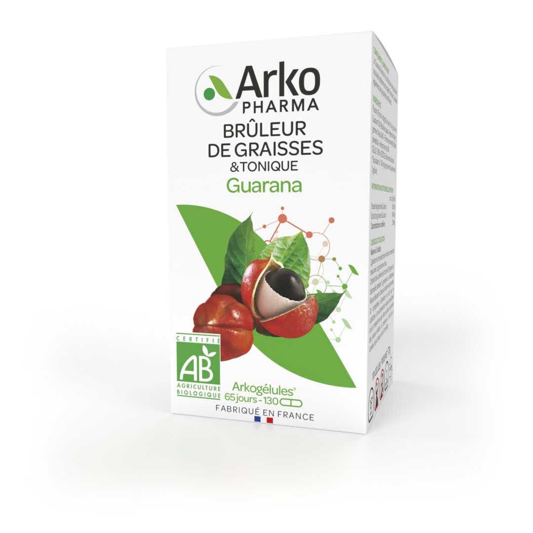 ARKOGELULES GUARANA BIO 130 GELULES