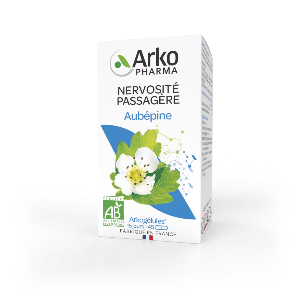 ARKOPHARMA ARKOGELULES AUBEPINE BIO 45 GELULES