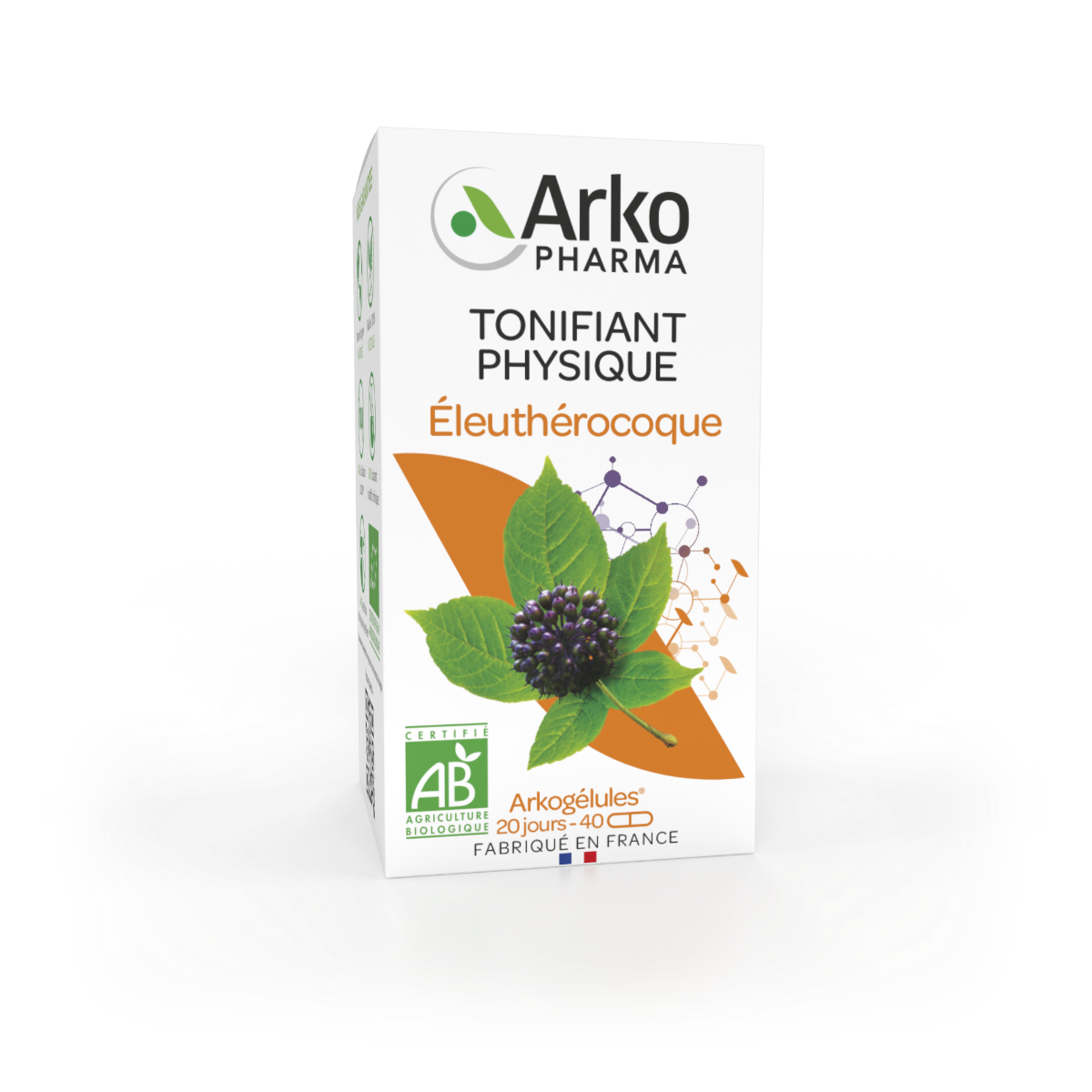 ARKOPHARMA ARKOGELULES ELEUTHEROCOQUE BIO 40 GELULES