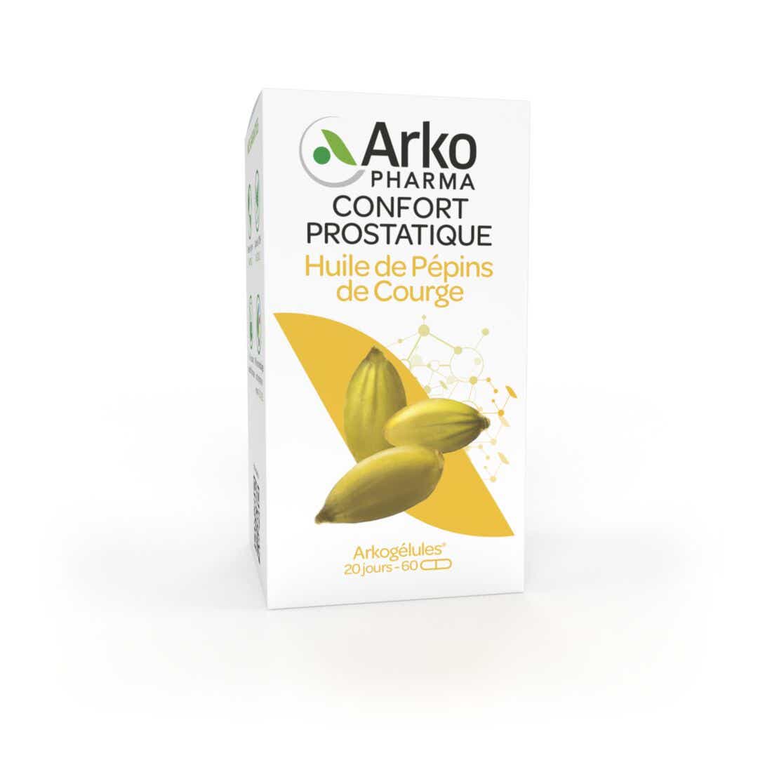 ARKOPHARMA ARKOGELULES HUILE DE PEPINS DE COURGE 60 GELULES