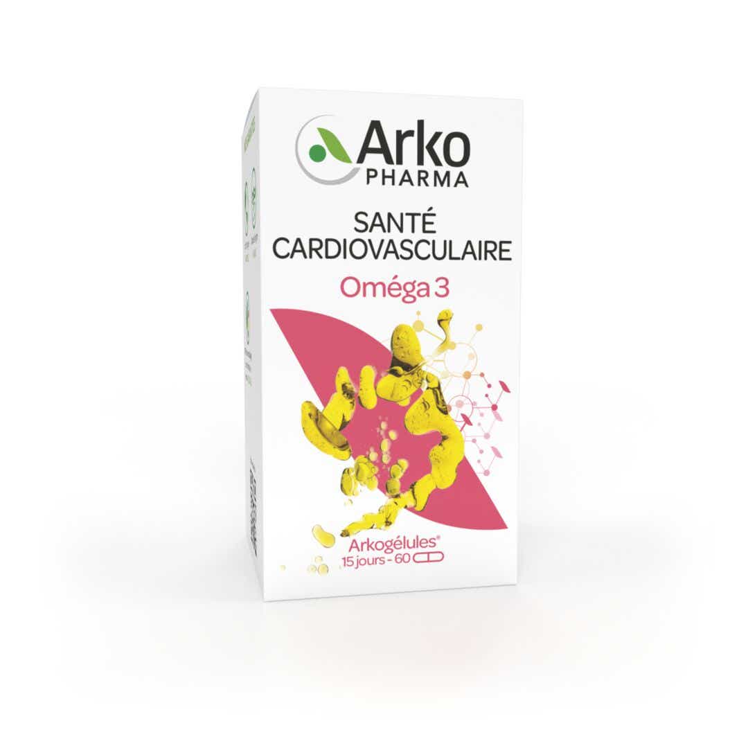 ARKOPHARMA ARKOGELULES OMEGA 3 60 CAPSULES