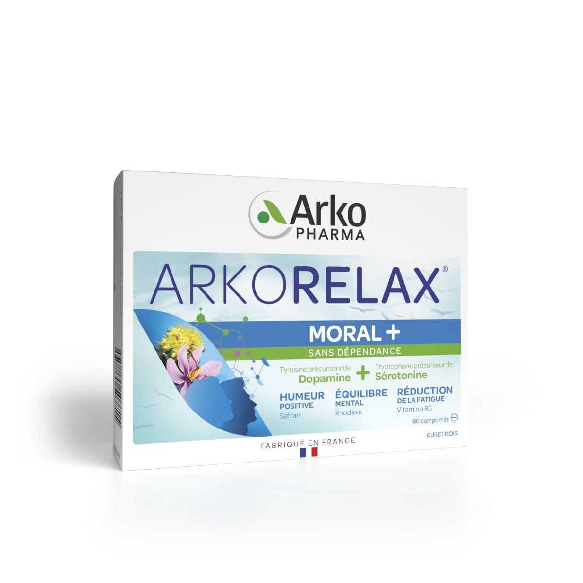 ARKOPHARMA ARKORELAX MORAL 60 COMPRIMES