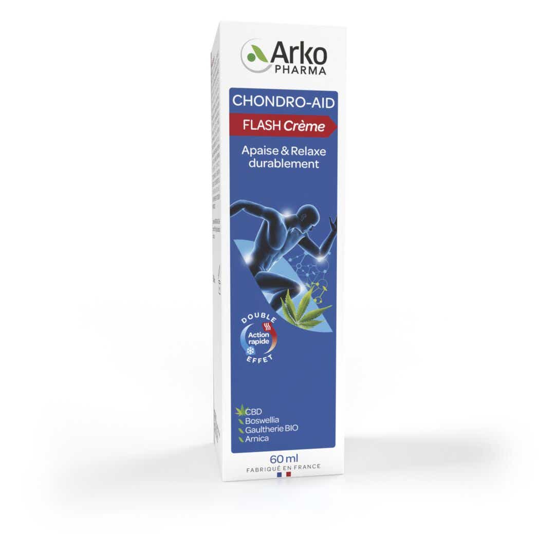 ARKOPHARMA CHONDRO AID FLASH CREME APAISE ET RELAXE DURABLEMENT 60ML