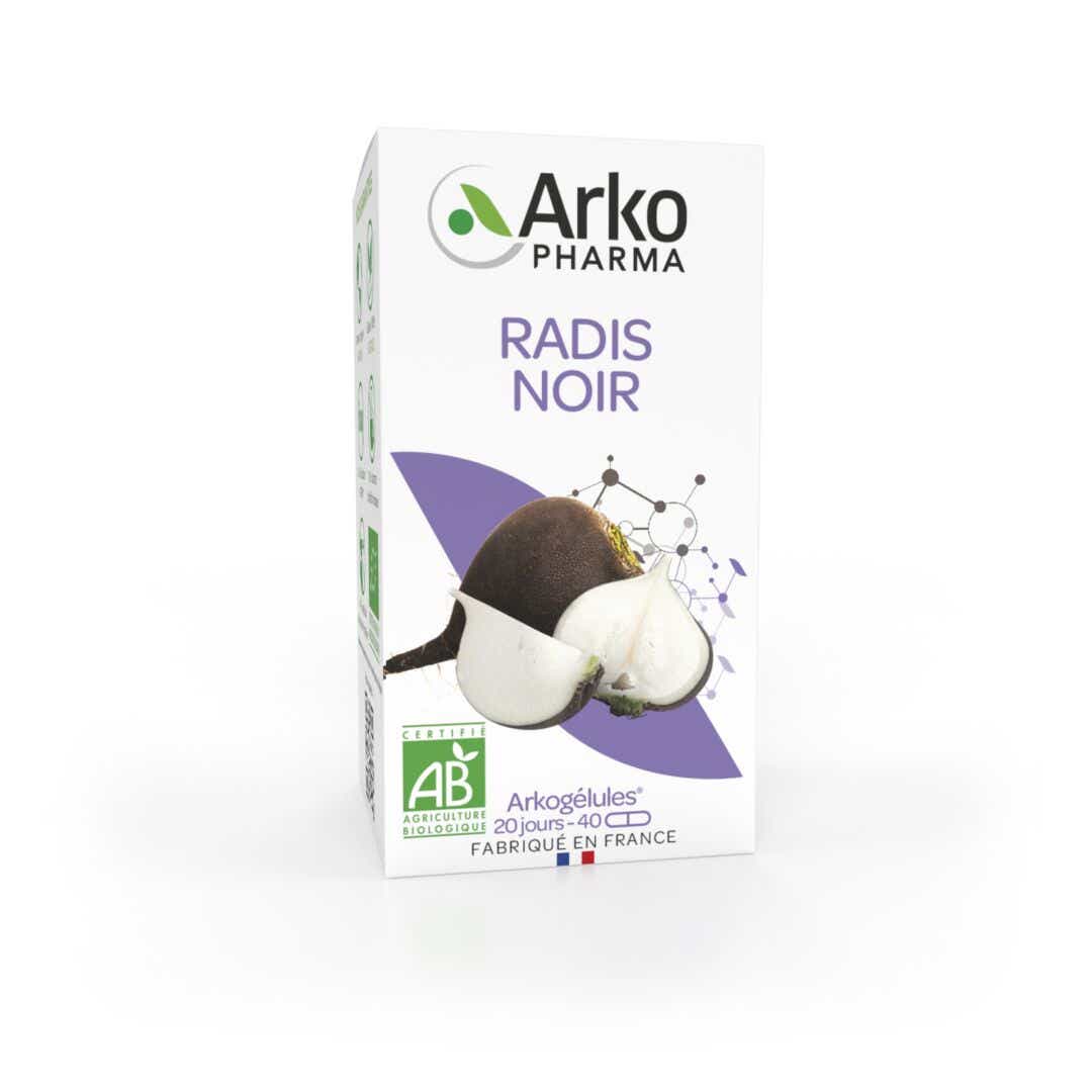 ARKOPHARMA RADIS NOIR BIO 40 GELULES