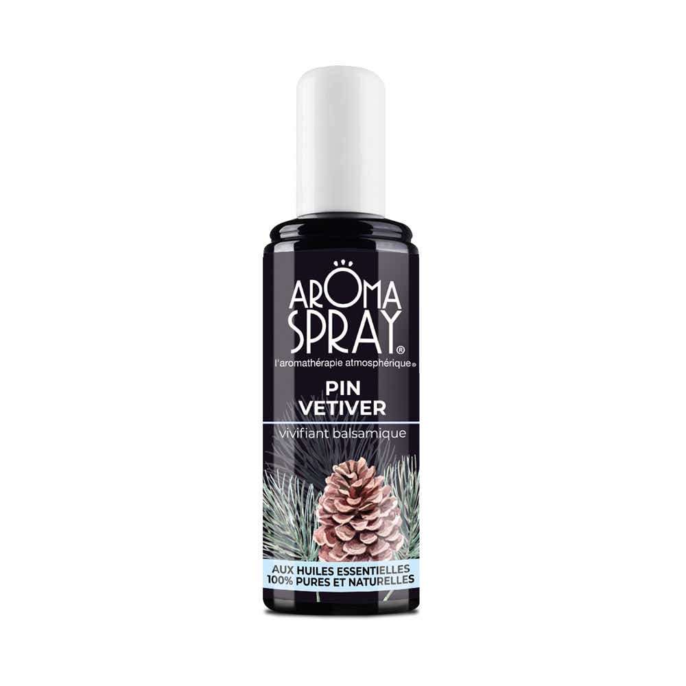 AROMA SPRAY SPRAY PIN VETYVER VIVIFIANT BALSAMIQUE 100ML