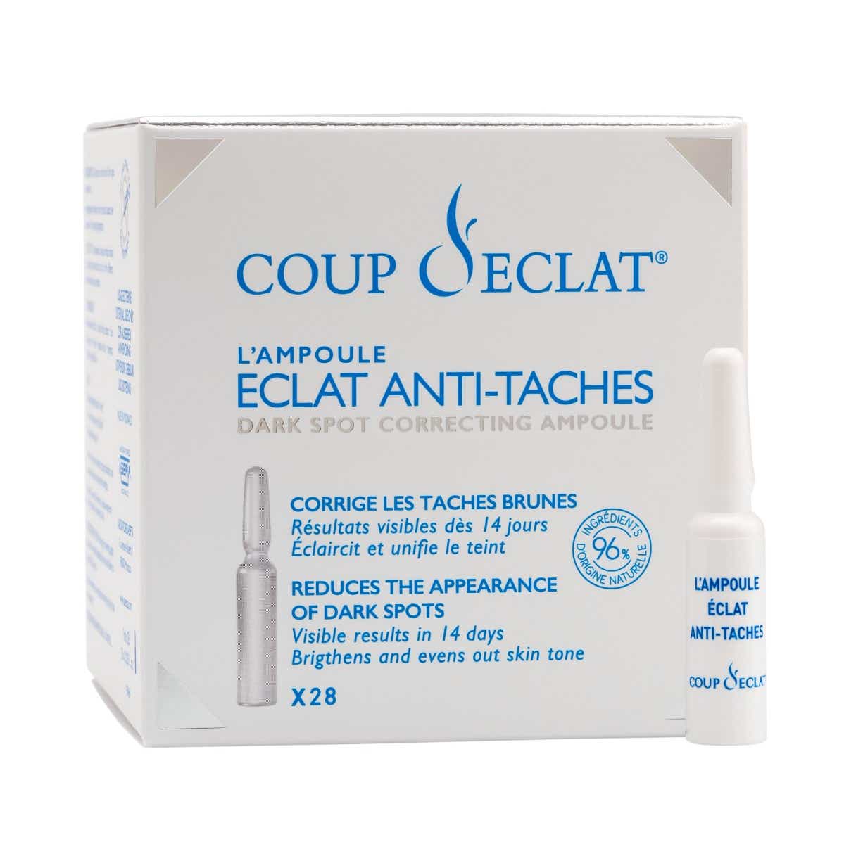 ASEPTA COUP D ECLAT L AMPOULE ECLAT ANTI TACHES 28X1ML