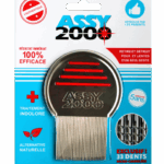 ASSY PEIGNE EN ACIER TREMPE POUX ET LENTES 1 UNITE