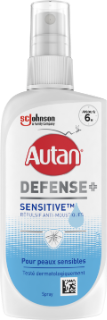 AUTAN DEFENSE SPRAY ANTI MOUSTIQUES SENSITIVE 100ML