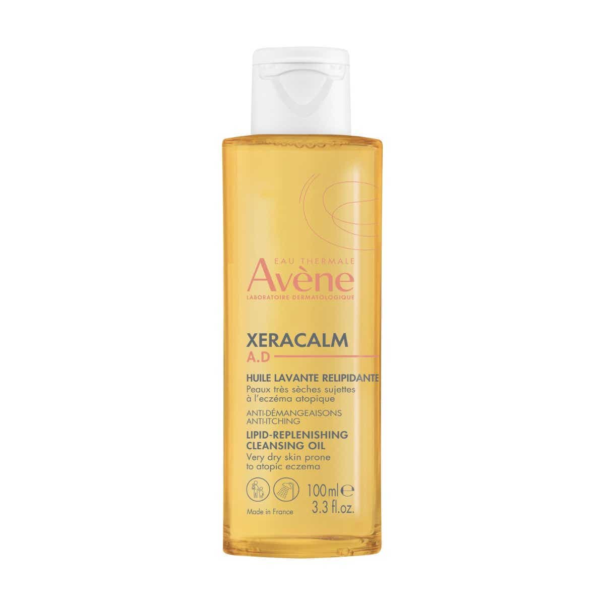AVENE XERACALM A D HUILE LAVANTE RELIPIDANTE VISAGE ET CORPS PEAUX TRES SECHES A TENDANCE ATOPIQUE 100ML