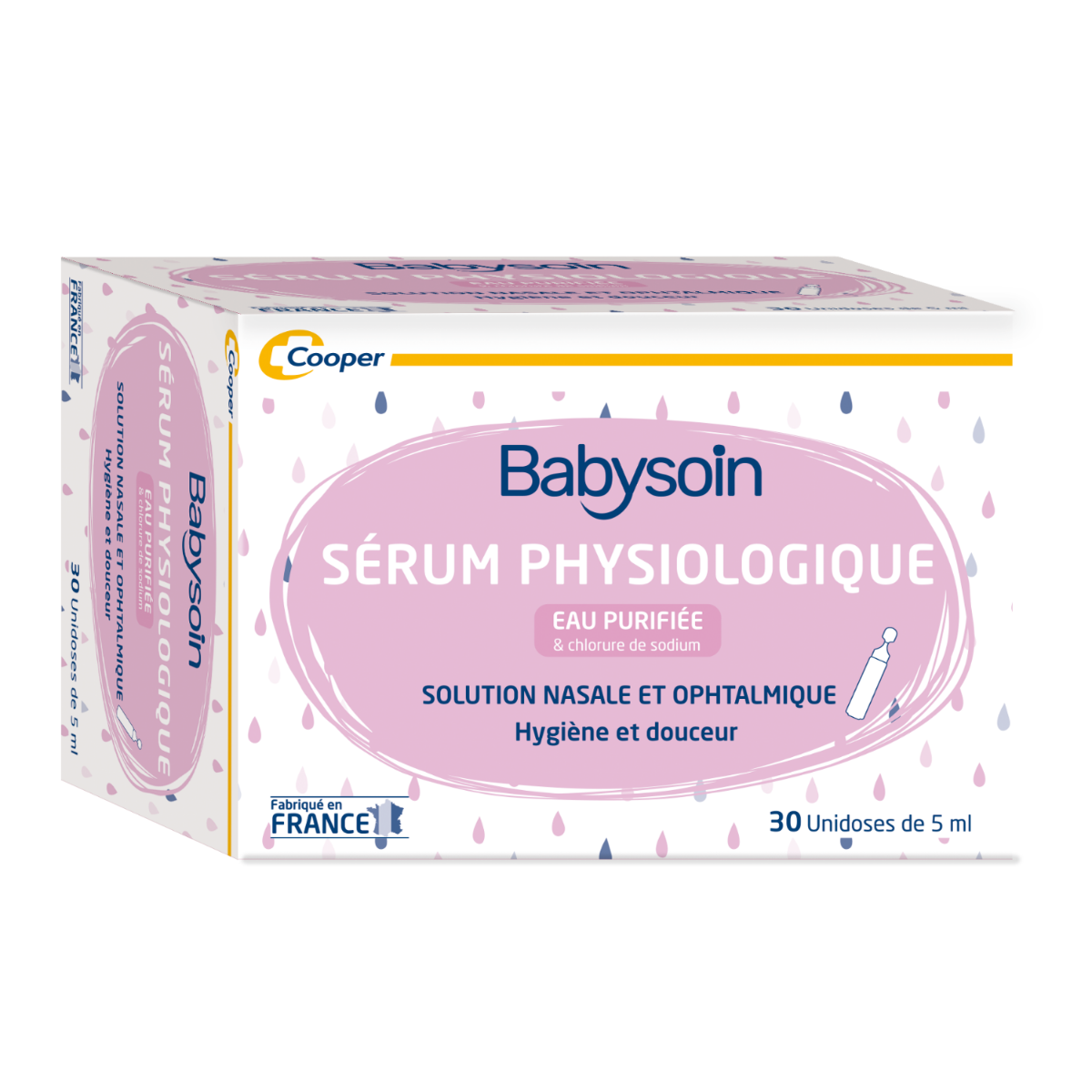 BABYSOIN SERUM PHYSIOLOGIQUE 30 UNIDOSES DE 5ML