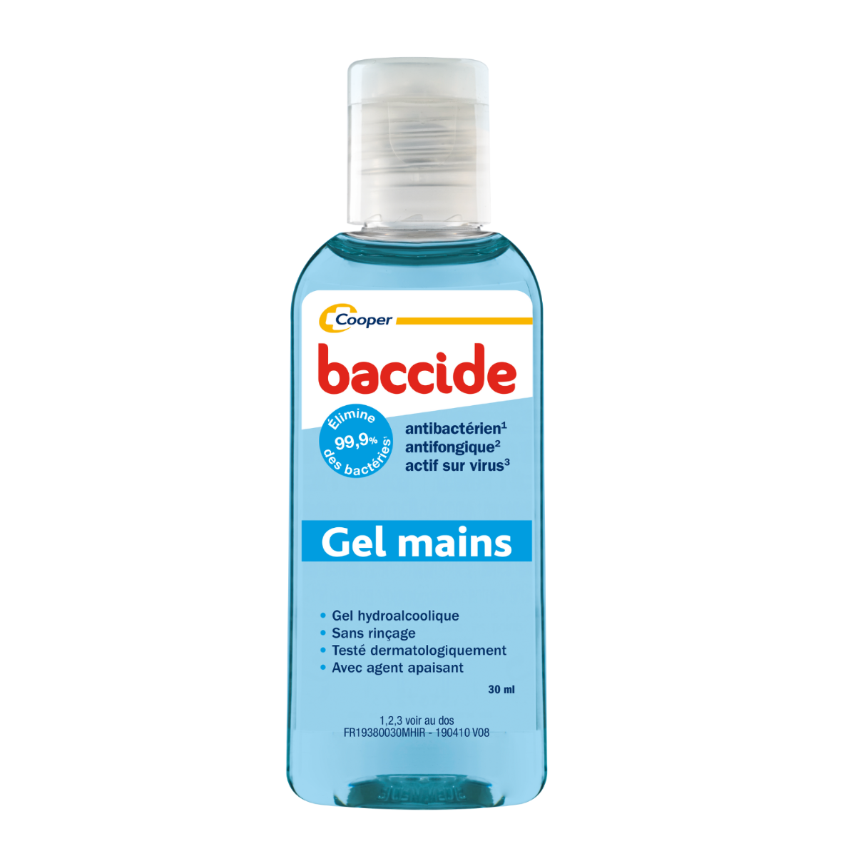 BACCIDE GEL MAINS 30ML