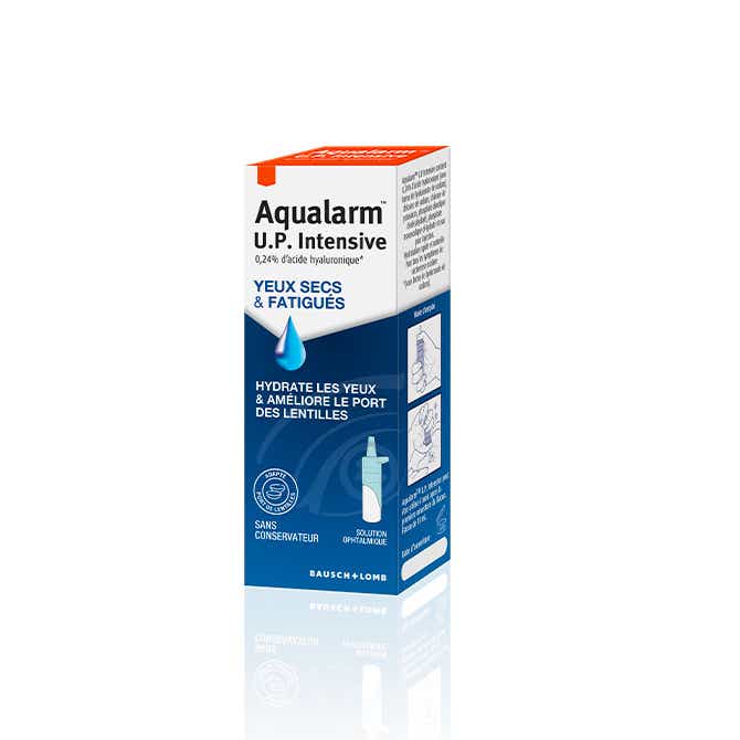 BAUSCH LOM AQUALARM UP INTENSIVE SOLUTION OPHTALMIQUE 10ML