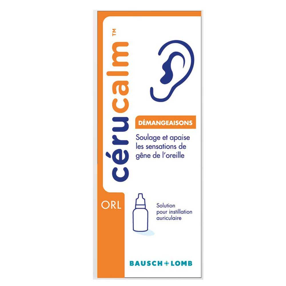 BAUSCH LOMB CERUCALM DEMANGEAISONS SOLUTION AURICULAIRE 15ML
