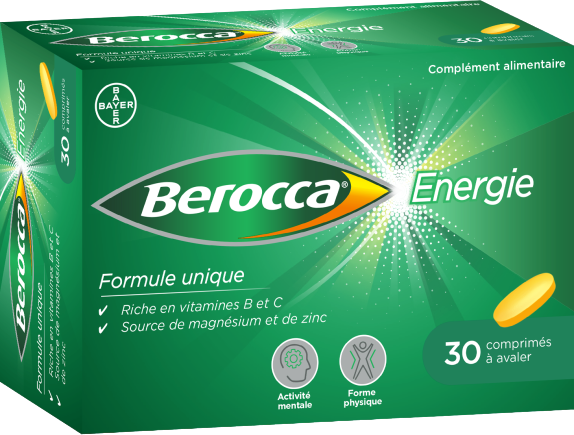 BAYER BEROCCA ENERGIE 30 COMPRIMES A AVALER