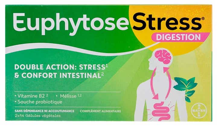 BAYER EUPHYTOSE CONFORT INTESTINAL 2X14 GELULES VEGETALES