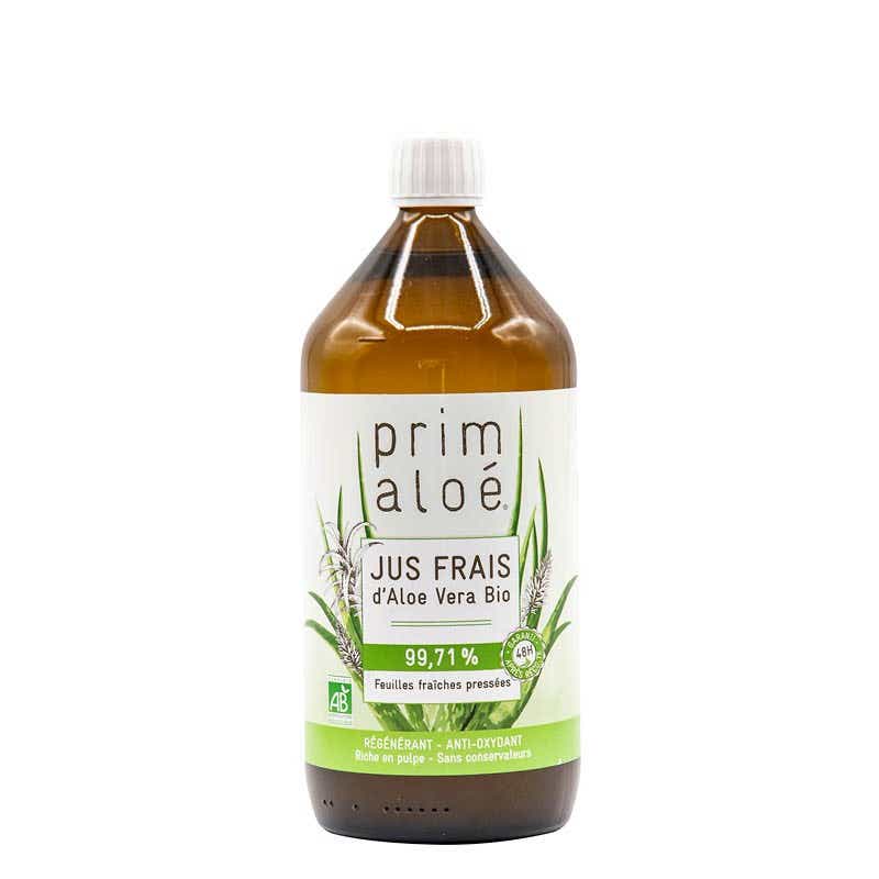 BELIFLOR PRIM ALOE JUS FRAIS D ALOE VERA BIO REGENERANT ET ANTI OXYDANT