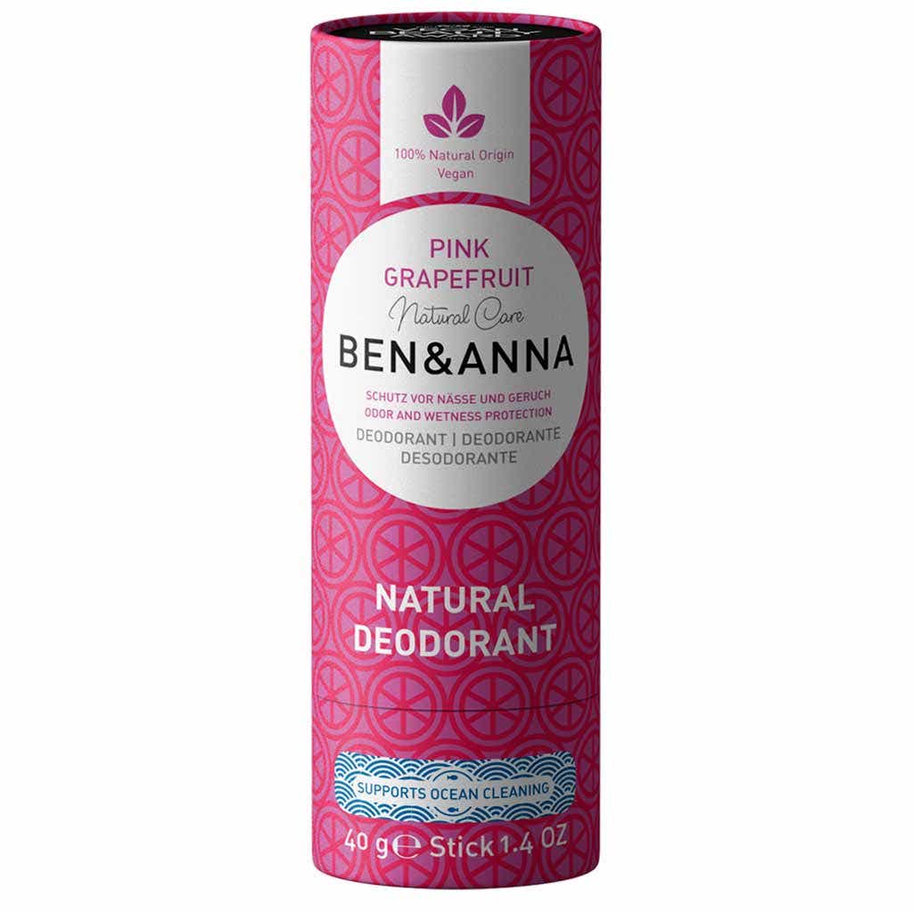 BEN ANNA PINK GRAPEFRUIT DEODORANT NATUREL STICK 40G