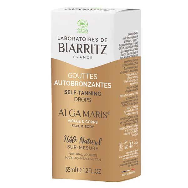BIARRITZ ALGA MARIS GOUTTES AUTOBRONZANTES VISAGE ET CORPS 35ML