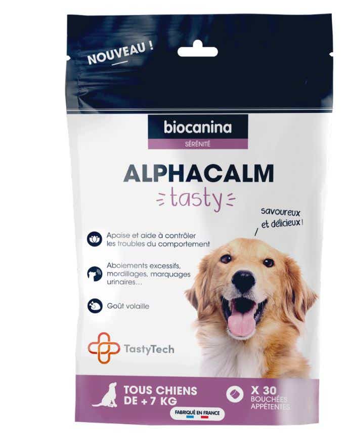 BIOCANINA ALPHACALM TASTY CHIENS SERENITE 30 BOUCHEES