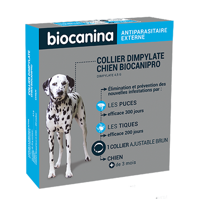 BIOCANINA BIOCANIPRO CHIEN COLLIER DYMPILATE