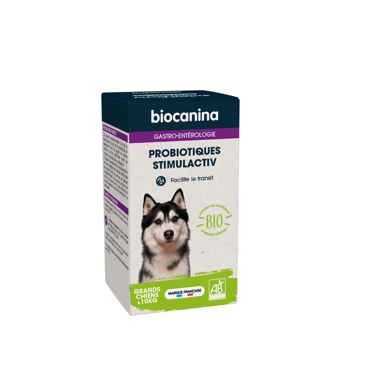 BIOCANINA GASTRO ENTERELOGIE STIMULACTIV PROBIOTIQUES GRAND CHIEN 176G