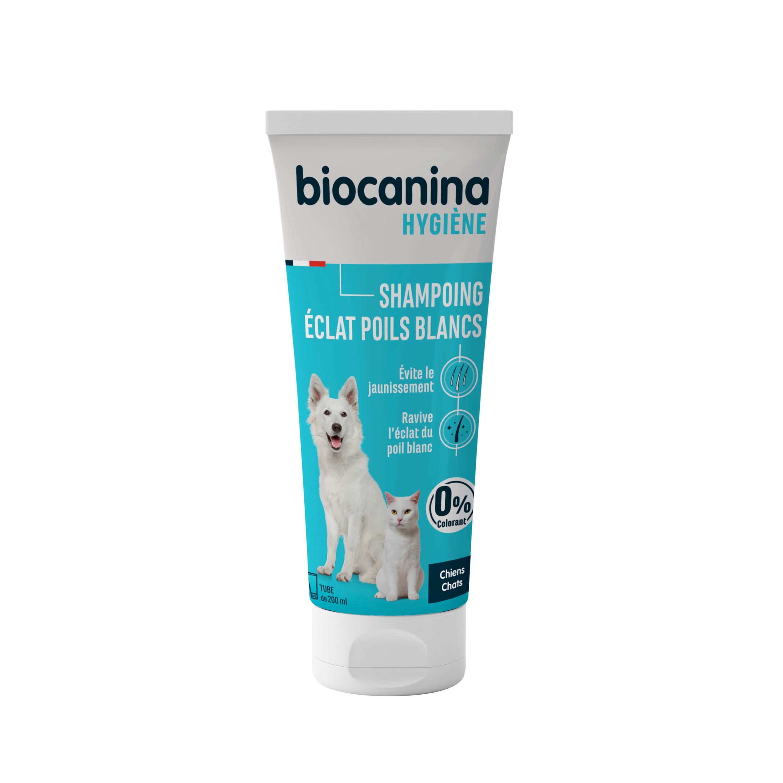 BIOCANINA SHAMPOOING ECLAT POILS BLANCS 200 ML
