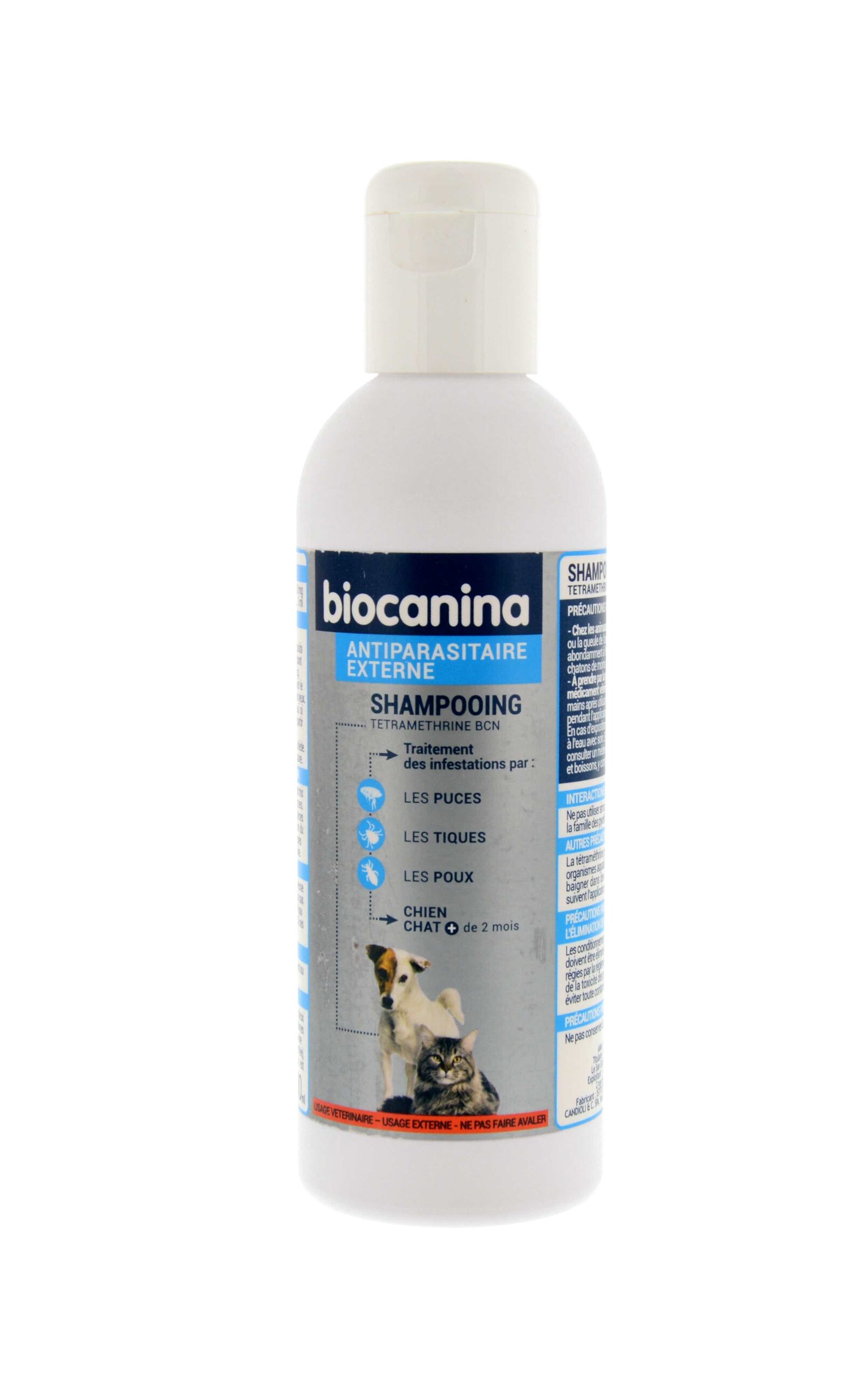BIOCANINA SHAMPOOING TETRAMETHRINE BCN 200ML
