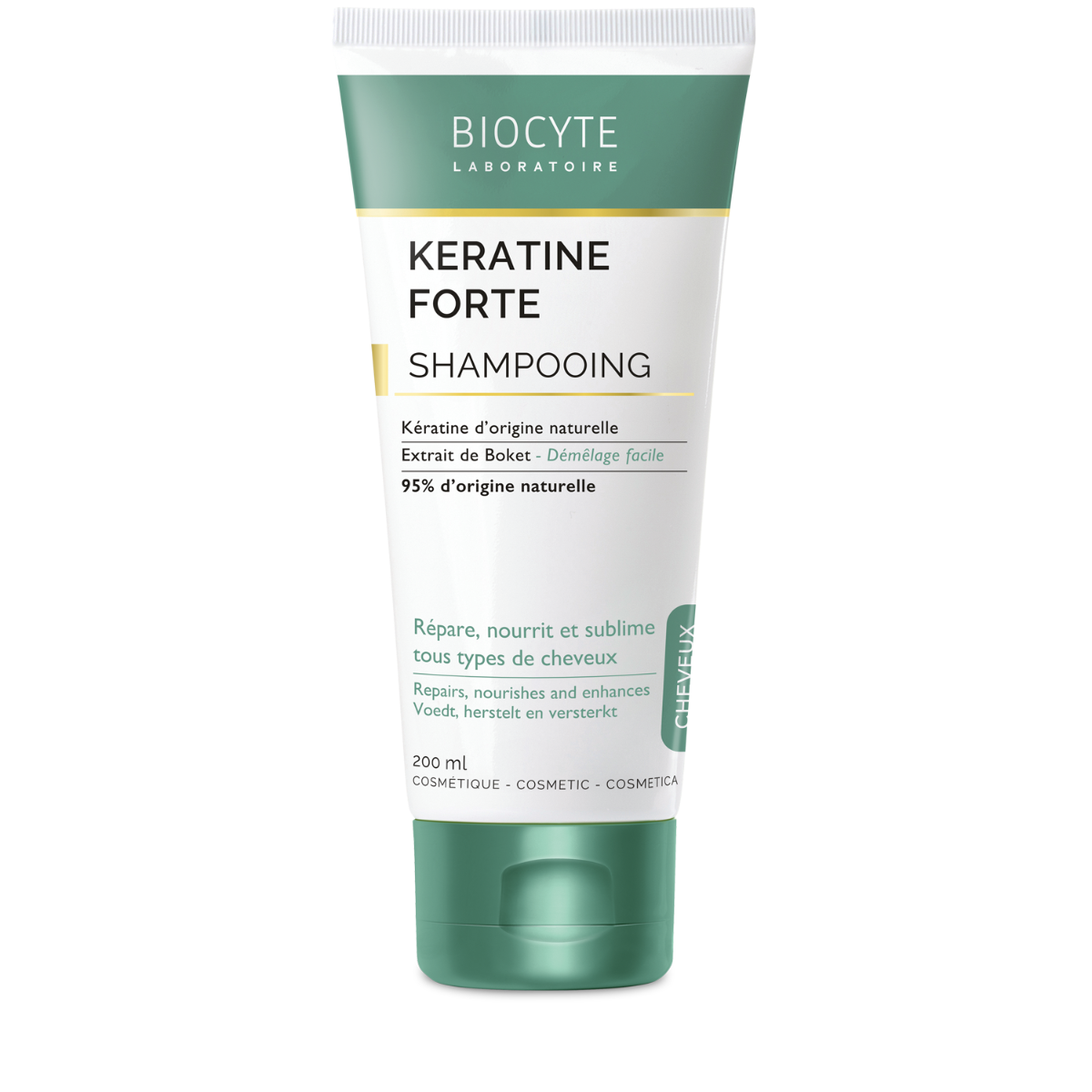 BIOCYTE CHEVEUX KERATINE FORTE SHAMPOOING 200ML