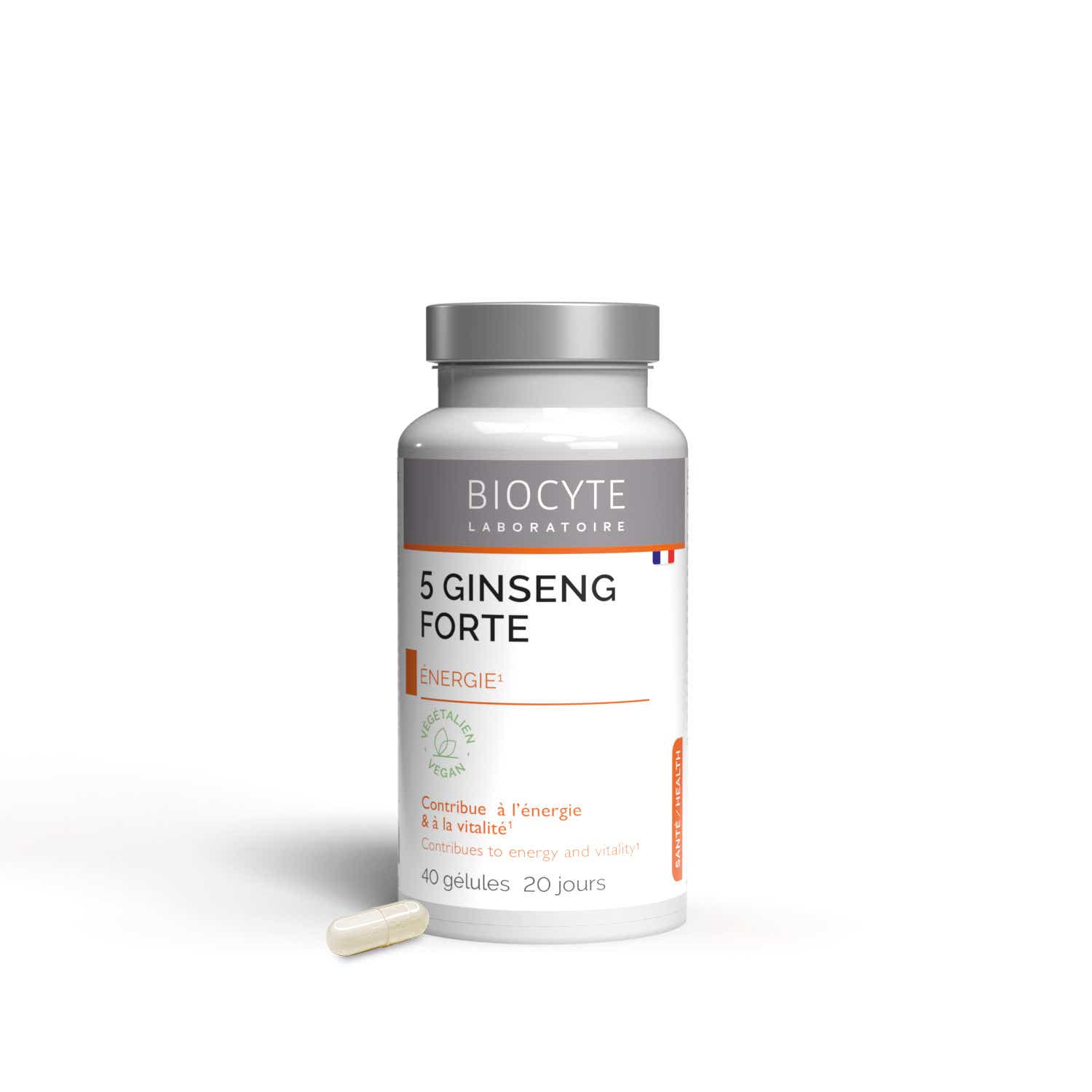 BIOCYTE LONGEVITY 5 GINSENG FORTE 40 GELULES