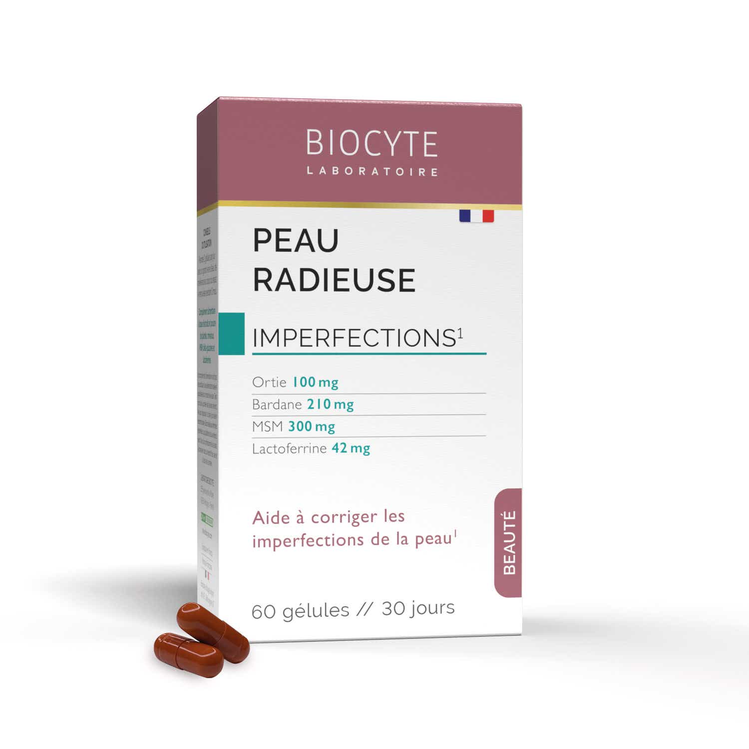 BIOCYTE PEAU RADIEUSE 60 GELULES
