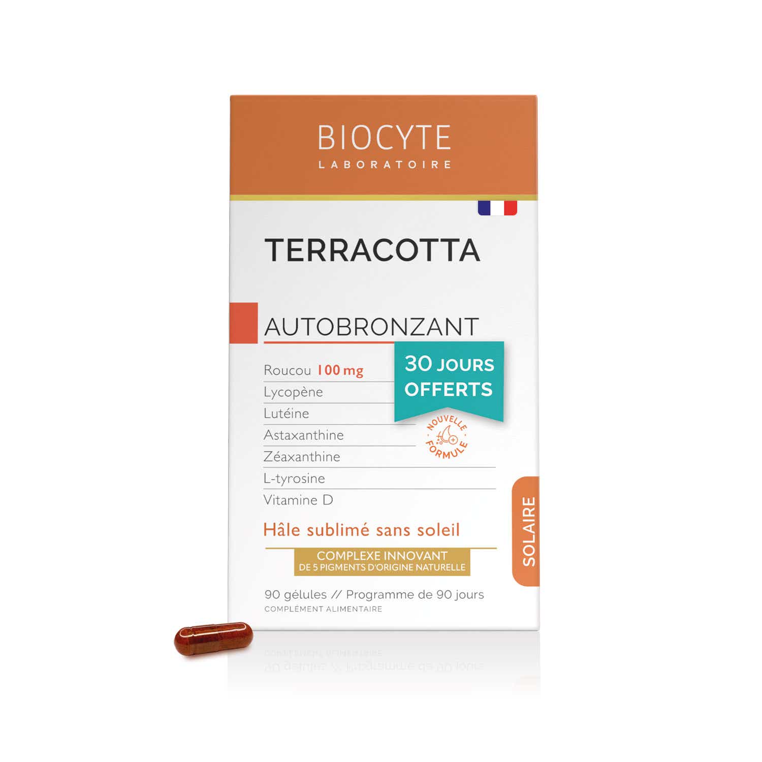 BIOCYTE TERRACOTTA COCKTAIL AUTOBRONZANT 60 COMPRIMES 30 OFFERTS