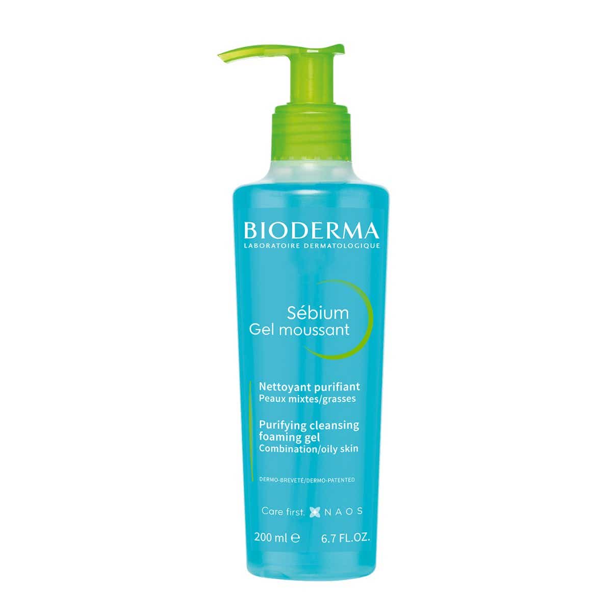 BIODERMA SEBIUM GEL MOUSSANT NETTOYANT PURIFIANT 200ML