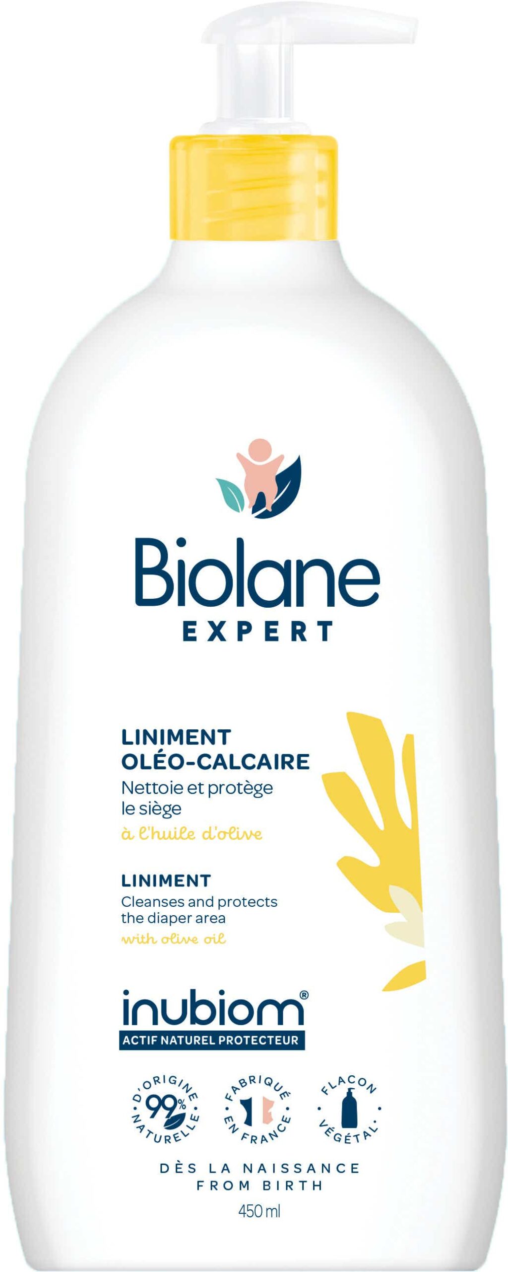 BIOLANE EXPERT LINIMENT OLEO CALCAIRE A L HUILE D OLIVE 500ML