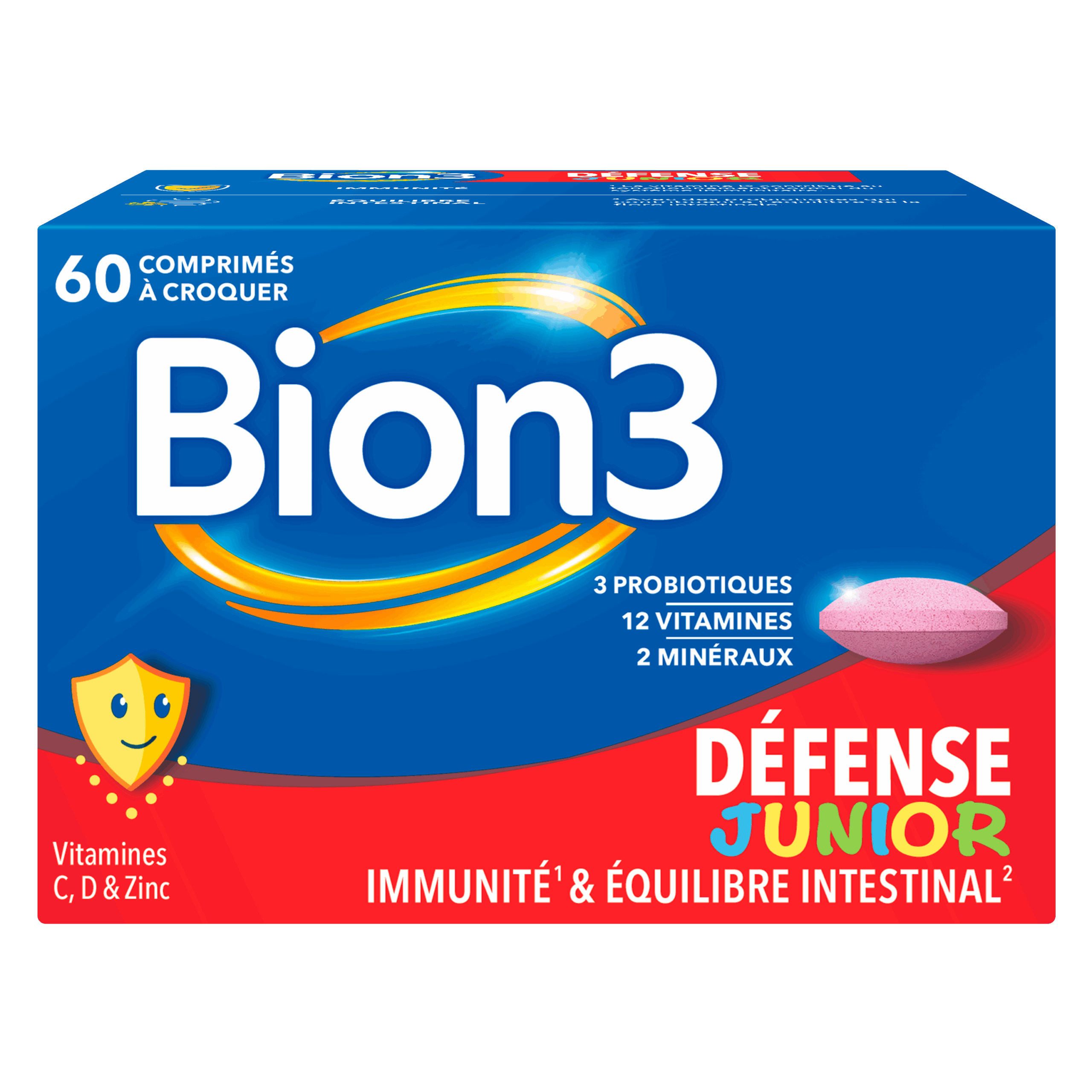 BION BION 3 JUNIORS 60 COMPRIMES