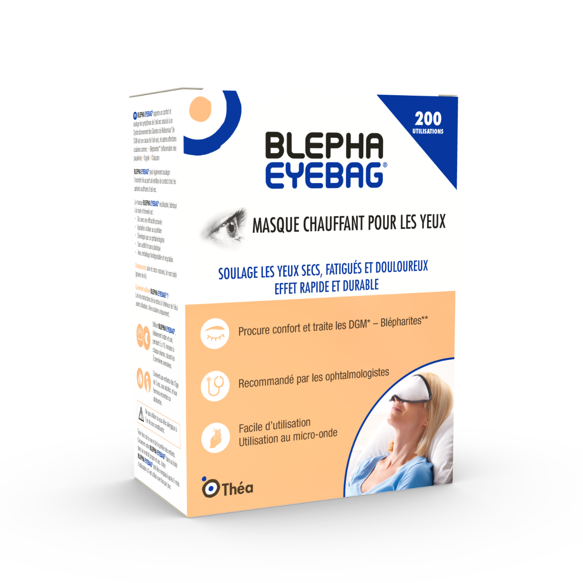 BLEPHA EYEBAG MASQUE CHAUFFANT POUR LES YEUX