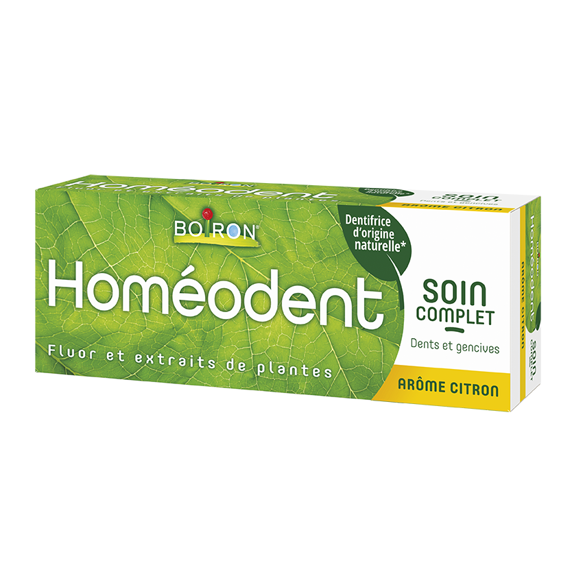 BOIRON HOMEODENT SOIN COMPLET DENTS ET GENCIVES CITRON 75ML