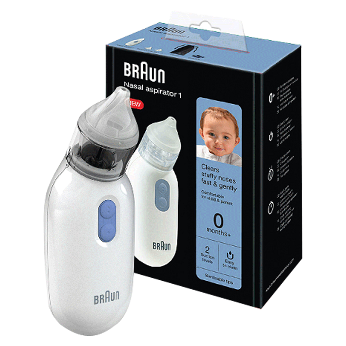 BRAUN MOUCHE BEBE ELECTRIQUE 0 MOIS ET PLUS 1 UNITE