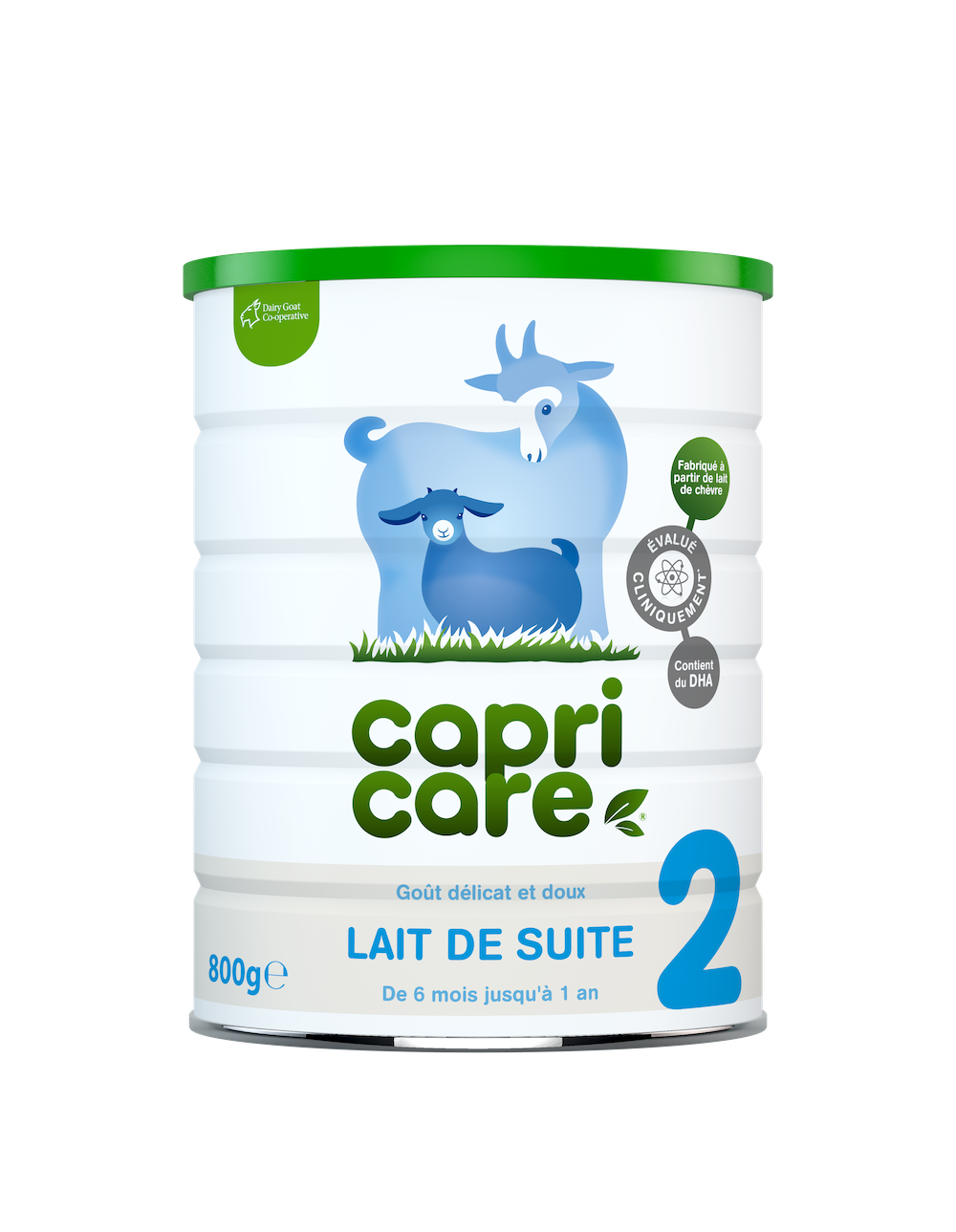 CAPRICARE LAIT 2EME AGE 6 MOIS A 1 AN LAIT DE CHEVRE 800G
