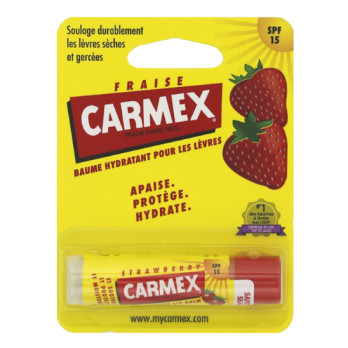 CARMEX STICK LEVRES FRAISE SPF15
