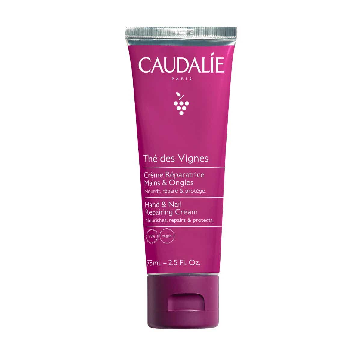 CAUDALIE THE DES VIGNES CREME REPARATRICE MAINS ET ONGLES 75 ML