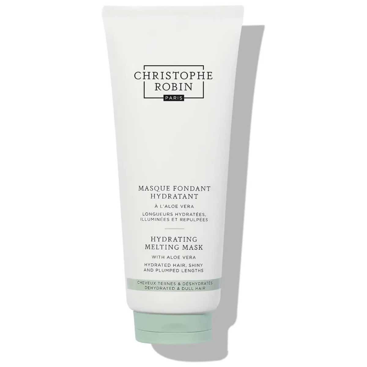 CHRISTOPHE ROBIN MASQUE FONDANT HYDRATANT A L ALOE VERA CHEVEUX TERNES ET DESHYDRATES 250ML